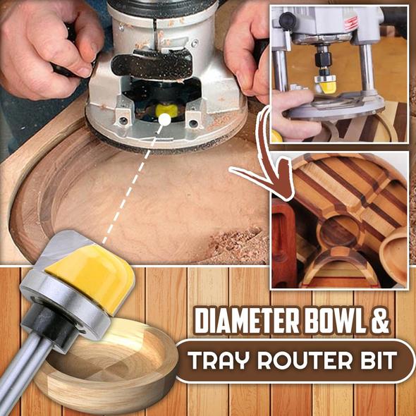 Bowl & Tray Router Bit Balabella